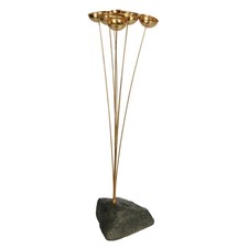 Woodstock Wind Chimes for Outside, Garden Deco, Outdoor  Patio Decor 20" W...