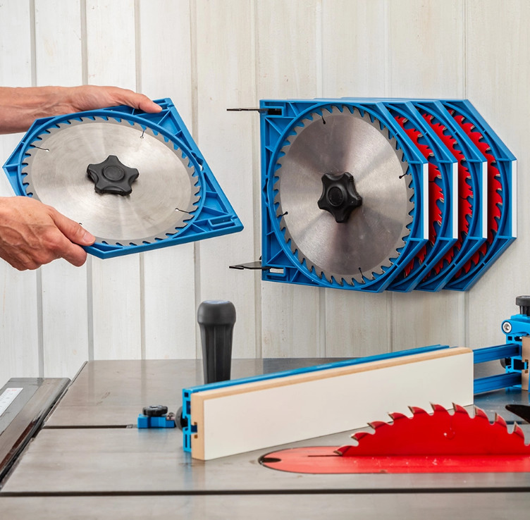 Rockler Saw Blade Storage System