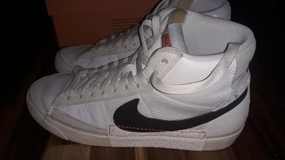 Nike Blazer MID PRO CLUB white black Gr. 41 UK 7 getragen wirklich gut erhalten