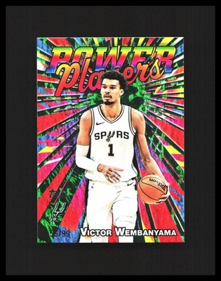 2025-26 Victor Wembanyama Topps Flagship Power Players Green /99 #PP-15 Spurs