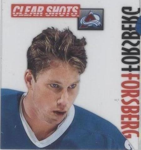 PETER FORSBERG Colorado AVALANCHE 1995-96 PINNACLE ZENITH HOCKEY