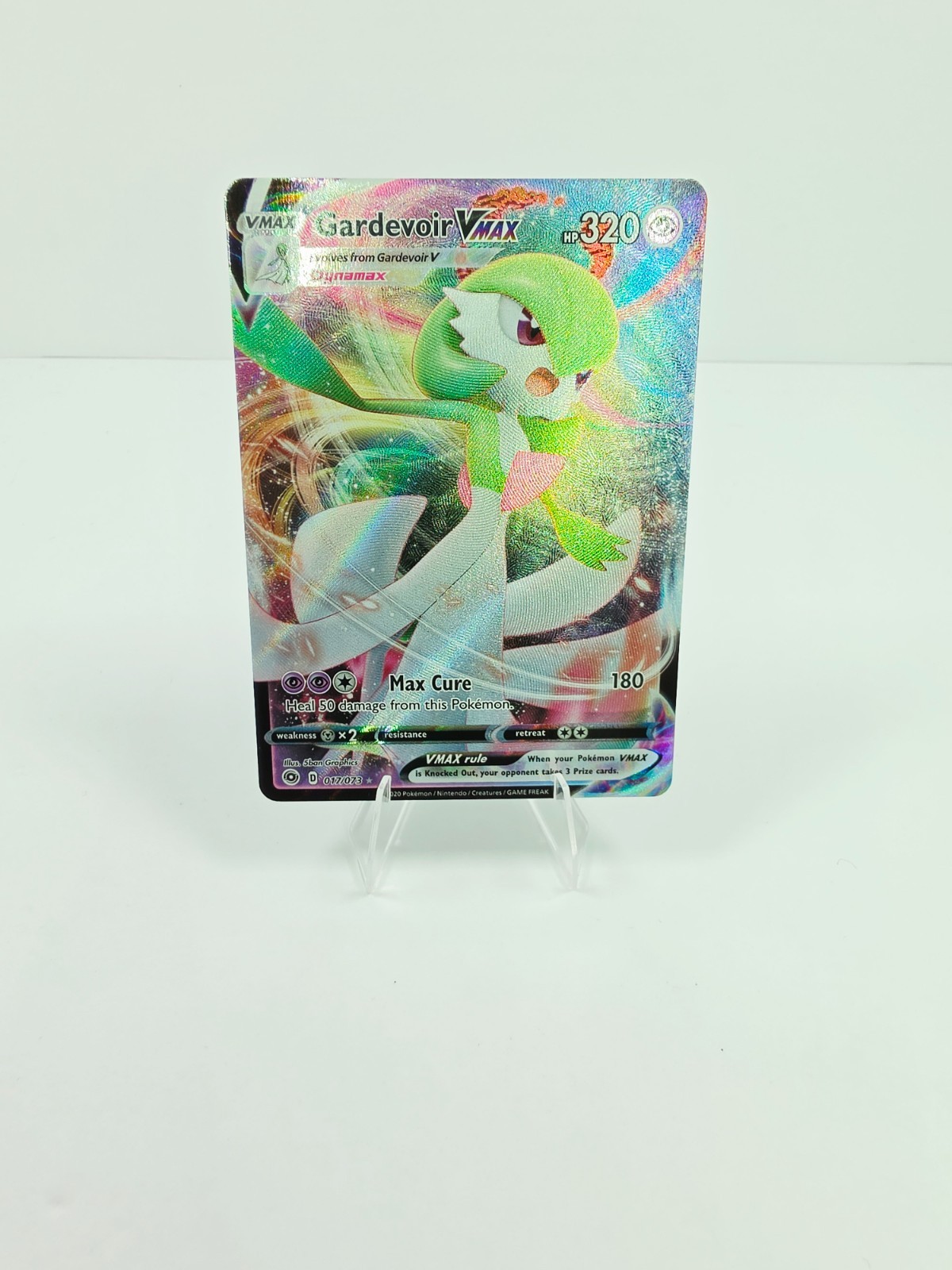 Pokemon TCG Gardevoir VMAX Ultra Rare Holo 17/73 Near Mint