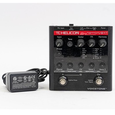 TC-Helicon VoiceTone Harmony-G XT Vocal Effects Pedal   with Power Supply