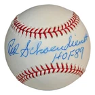 Red Schoendienst Signed OML Baseball PSA/DNA Cardinals w/HOF 104857