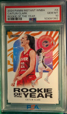 2024 PANINI INSTANT WNBA Caitlin Clark #A ROY Rookie Of The Year Fever PSA 10