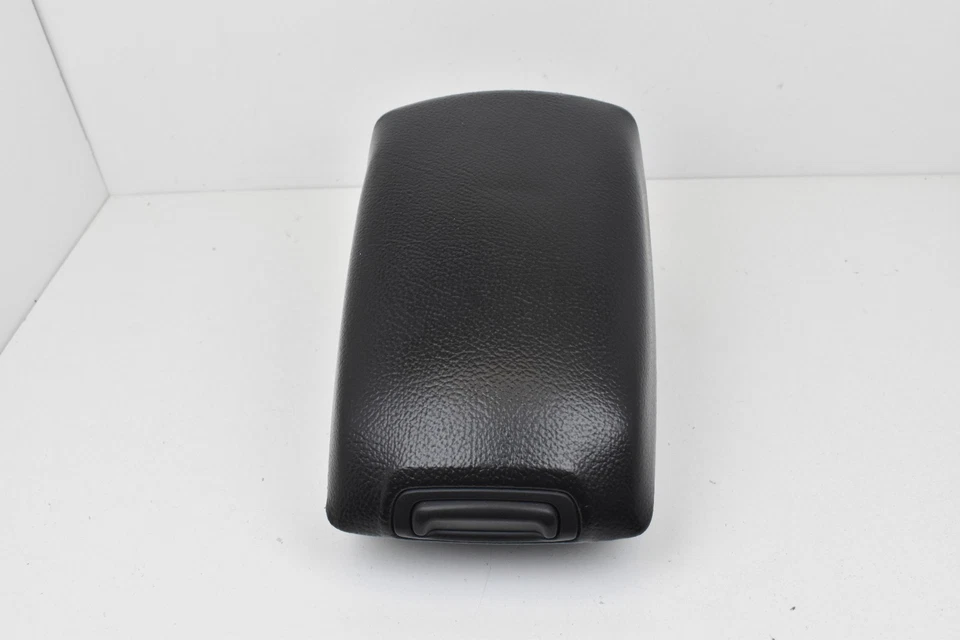 2007-2009 Kia Spectra Center Console Black Leather Lid Armrest Storage OEM - Image 4 of 4