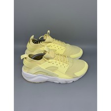 Nike Air Huarache Run Ultra Pale Yellow Running Shoes 833147-701 Men's Sz 10