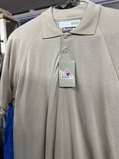 NEW FR TAN Short Sleeve Work Shirts -BULWARK