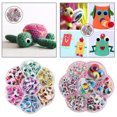 Multiple Size Safety Eyes Mixed Color for Stuffed Doll Bear DIY Projects