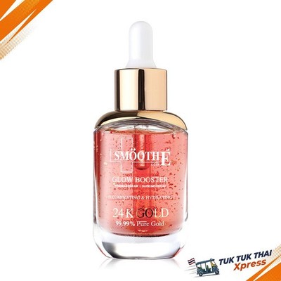 Smooth E Gold 24k Glow Booster Anti-Aging Supreme Serum 30ml | Thai Authentic