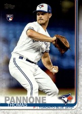 2019 Topps Update #US239 Thomas Pannone RC Toronto Blue Jays