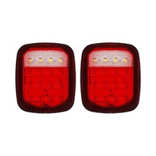 Pair 16led Universal Car Tail Light Truck Trailer Stop Turn Signal Brake Lamps Pair 16led Universal Car Tail Light Truck Trailer Stop Turn Signal Brake Lamps
