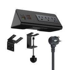 PD 20W Outlet Socket US Plug Power Outlets Desk Clamp Power Strip  Office Home