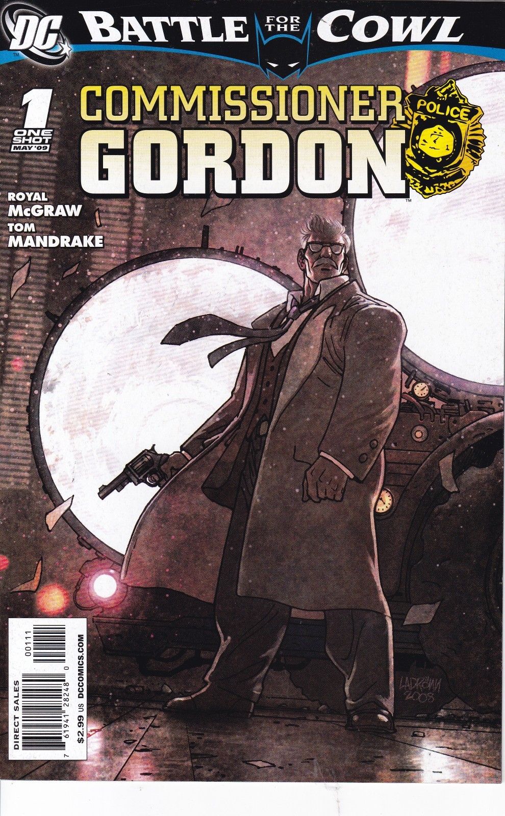 BATTLE FOR THE COWL - COMMISSIONER GORDON (2009) #1 - Back Issue