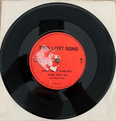TWO LOST SONS SOME DON'T WORK BUT SOME THEY DO UK 7'' SINGLE VINYL 1986 RED FLAG