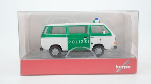 Herpa H0 091442 VW T3 Autobús Policía | Zustand: Gebraucht