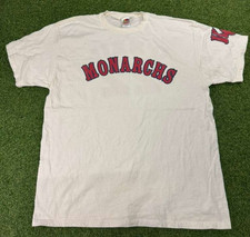 Kansas City Monarchs MLB T-Shirt Mens XL White Buck O'Neil Fruit of the Loom