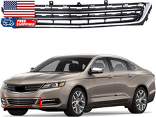 Front Chrome Lower Bumper Grille Compatible with 2014 2015 2016 2017 2018 2019