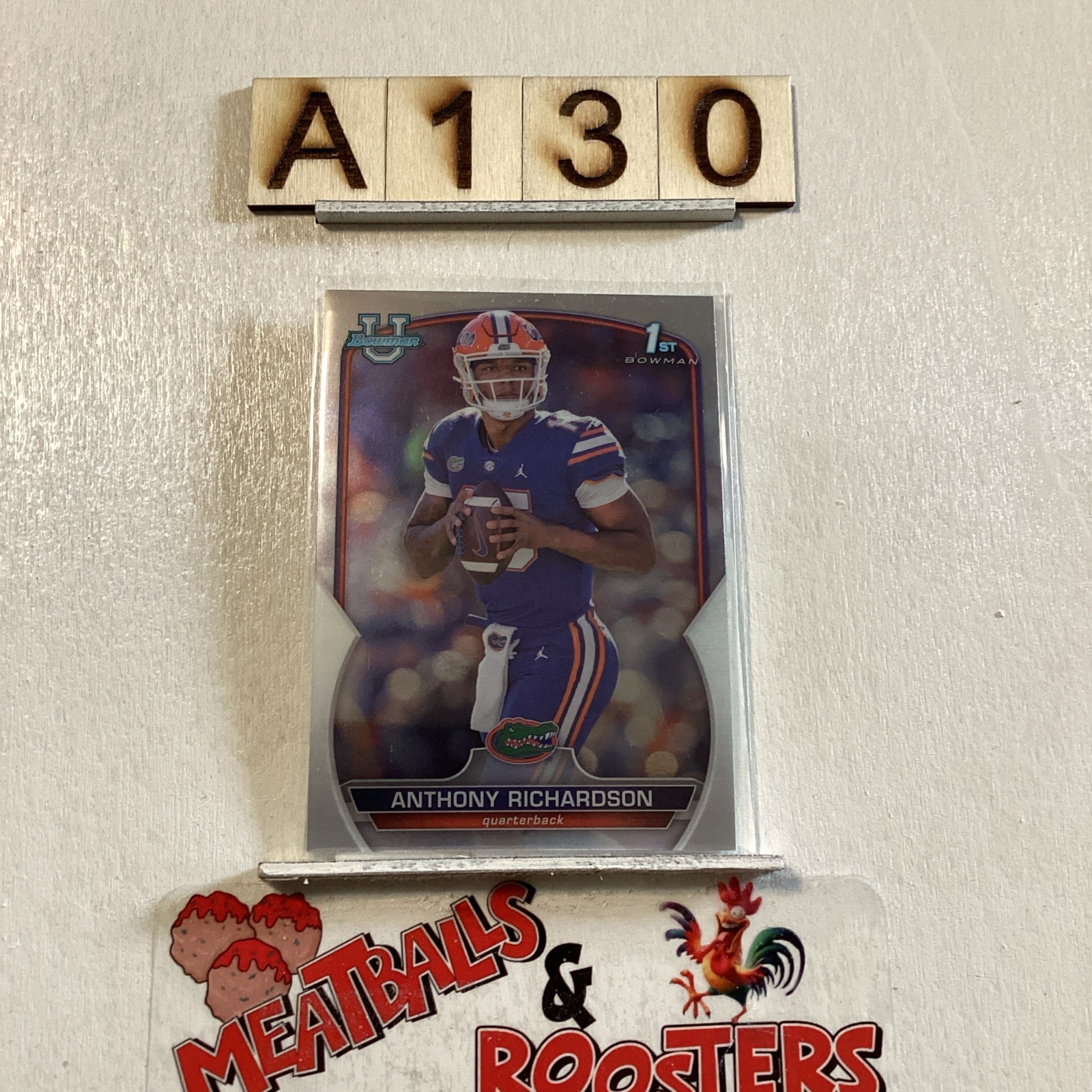 2022 Bowman Chrome University Anthony Richardson #65 1st Bowman