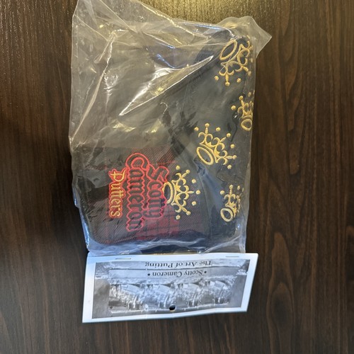 Scotty Cameron 2018 British Open Crown Tartan Headcover New