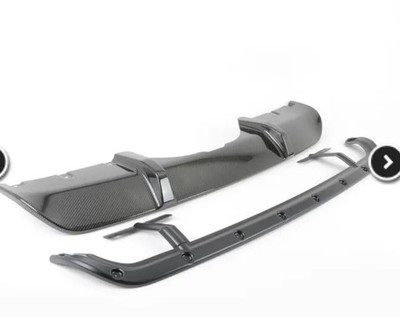 BMW F15 X5 2014-2018 M performance carbon diffuser