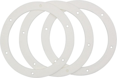6'' Pellet Stove White Gasket for Combustion Exhaust Fan Mounting Blower to Housi