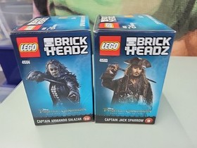 Lego Brickheadz - 41593 41594 - Captain Jack Sparrow Captain Armando Salazar