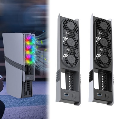 Energizing Airflow System für PS5 Pro kompatibler Lüfter mit Farben