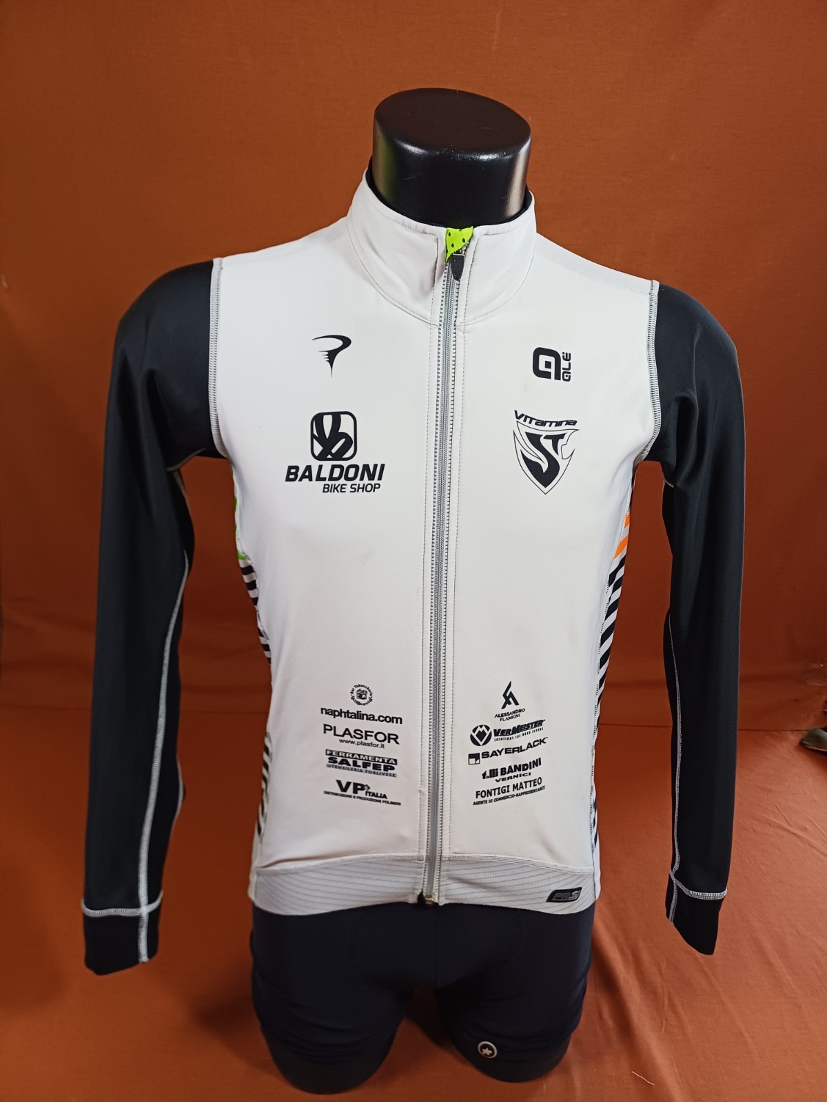 GIUBBINO JACKET INVERNALE CICLISMO CYCLING ROAD MTB ALE' PR.S EVENT L