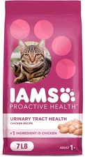 IAMS Proactive Health Adult Urinary Tract Healthy Dry Cat Food with Chicken