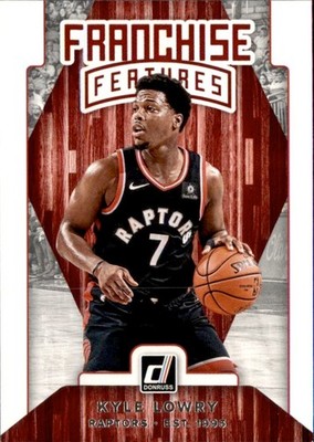 2019-20 Panini Donruss - Franchise Features Kyle Lowry Toronto Raptors #4