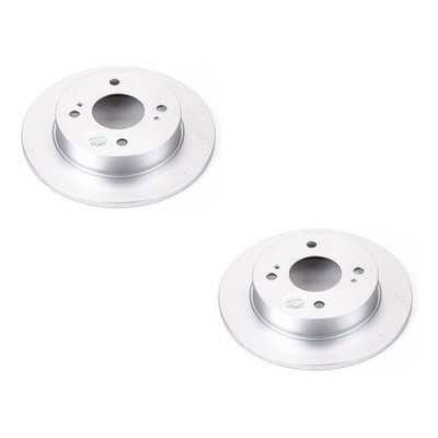 SET-P15JBR553EVC-2 Powerstop Brake Discs 2-Wheel Set Rear for Nissan Sentra G20