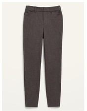 Old Navy Skinny High-Waisted Pixie Straight-Leg Pants Size 8 TALL- Blue New