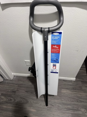 #ad Suncast 30quot; UHMW PE Blade Snow Pusher Steel Core Shaft SPUH3000D $50.00