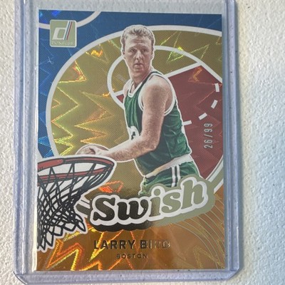 Panini Donruss 25-26 Larry Bird Boston Celtics Swish #6 Insert 26/99