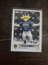 2022 Topps Opening Day Bernie Brewer Milwaukee Brewers Mascot