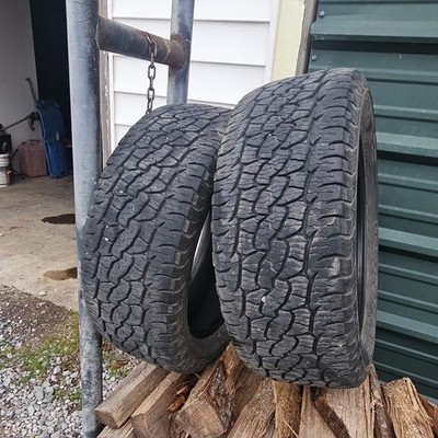 *2 Tires* BF Goodrich Trail Terrain T/A  255/55R20 110H  Extra Load