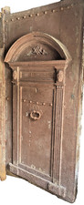 Portone antico Sicilia legno massello portale bugnato arco 1700 1800
