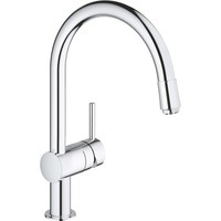 Grohe Minta Armatur Chrom Druckfest Ausziehbar Schwenkbar 360 Grad