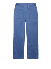 Lands' End Kids Woven Utility Cargo Pant with Pockets - 14- Gray Blue. 0183