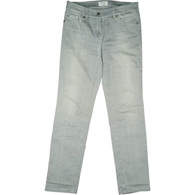 GERRY WEBER 38 S L30 Jeans Trousers Grey Womens Roxy Stretch Perfect Fit Straight W28