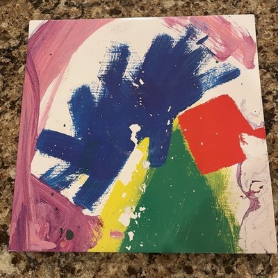 alt j this is all yours LP Red Vinyl Excellent 2014 Green Orange Rare