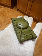 Vintage military tank T-54 USSR Metal toy