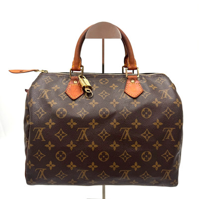 Louis Vuitton Monogram Speedy 30 Hand Bag M41526 #SP0945 Auth Used
