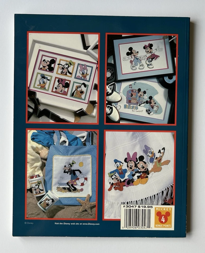 1998 Mickey Mouse/Disney Ultimate Cross Stitch Collection book - Image 2 of 4