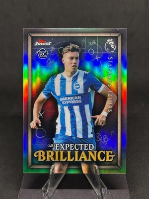 Stefanos Tzimas 2025-26 Topps Finest Premier League Expected Brilliance #XB-10