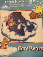 Vintage Latch Hook Kit "Care Bears"