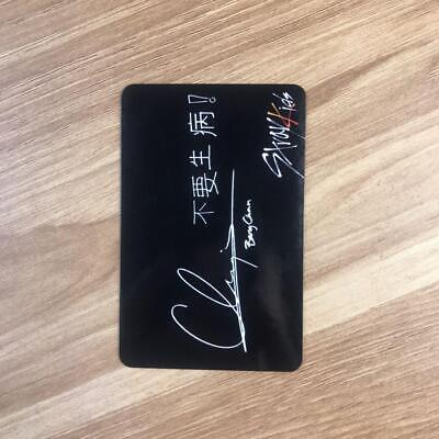 Stray Kids BANG CHAN Phot Card CLE2 YELLOW WOOD Taiwan Stray Kids BANG CHAN Phot Card CLE2 YELLOW WOOD Taiwan
