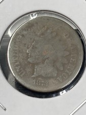 1873 Indian Head Cent - Open 3 - As Shown! (#0543)