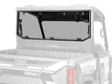 SuperATV Light Tint Rear Windshield for Kawasaki Ridge/See Fitment